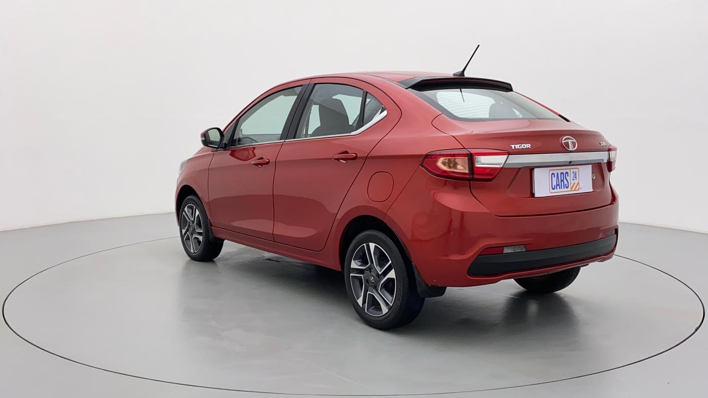 2018 Tata TIGOR Revotron XZA 1.2, Petrol, Automatic, 35,621 km, Left Back Diagonal