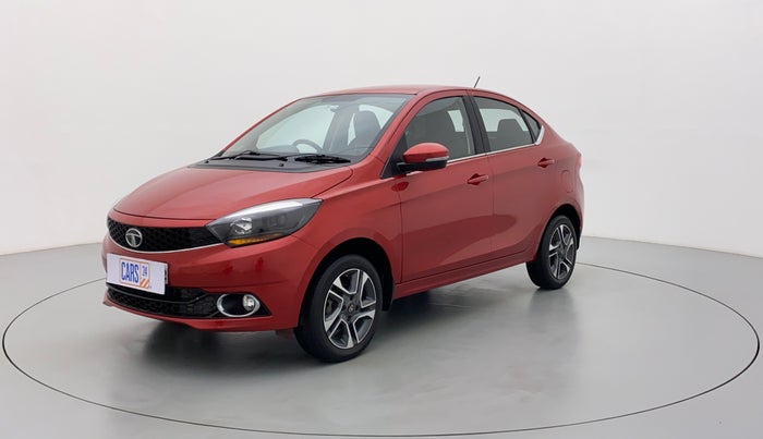 2018 Tata TIGOR Revotron XZA 1.2, Petrol, Automatic, 35,621 km, Left Front Diagonal