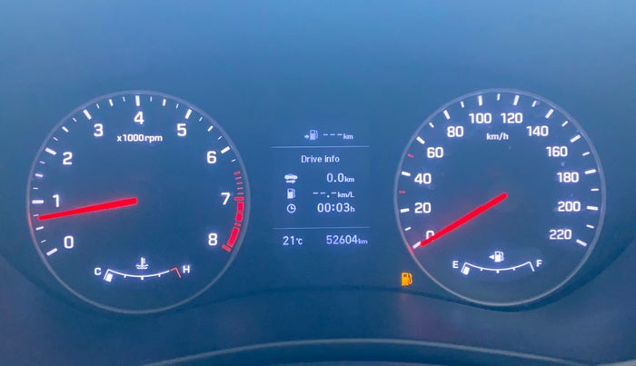 2019 Hyundai Elite i20 ASTA 1.2 (O), Petrol, Manual, 52,570 km, Odometer Image