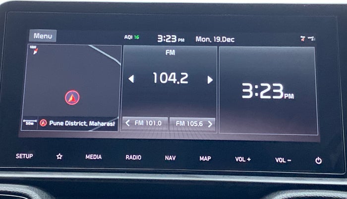 2021 KIA SONET GTX PLUS DCT 1.0, Petrol, Automatic, 13,082 km, Infotainment System