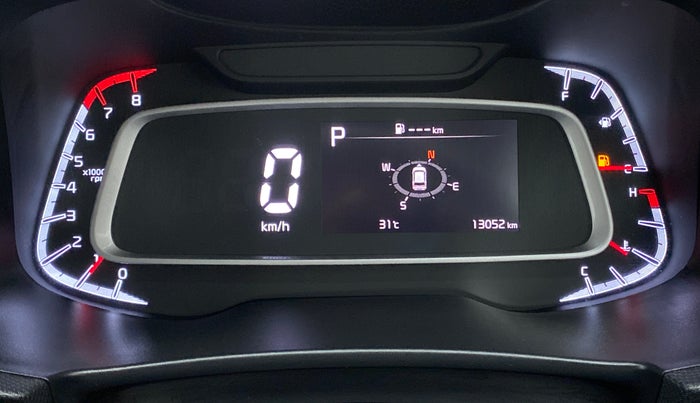 2021 KIA SONET GTX PLUS DCT 1.0, Petrol, Automatic, 13,082 km, Odometer Image