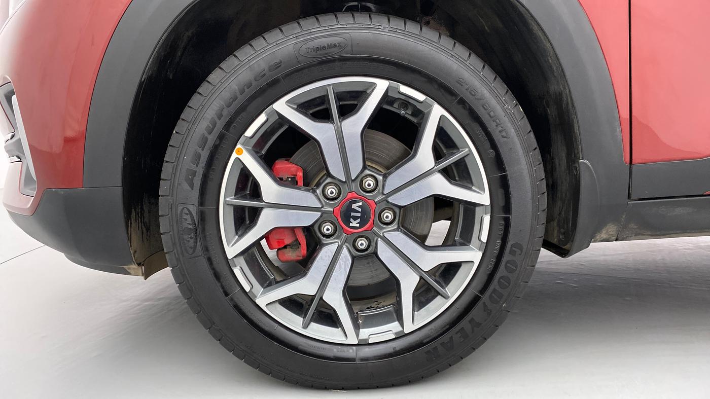 2020 KIA SELTOS 1.4 GTX+ TURBO GDI PETROL AT, Petrol, Automatic, 11,527 km, Left Front Wheel