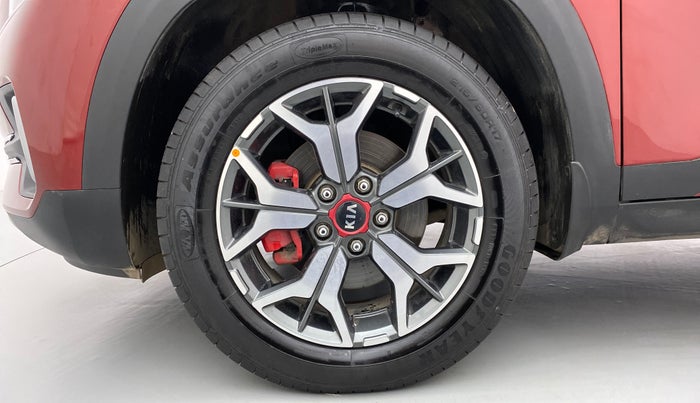2020 KIA SELTOS 1.4 GTX+ TURBO GDI PETROL AT, Petrol, Automatic, 11,527 km, Left Front Wheel