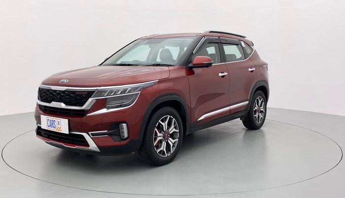 2020 KIA SELTOS 1.4 GTX+ TURBO GDI PETROL AT, Petrol, Automatic, 11,527 km, Left Front Diagonal