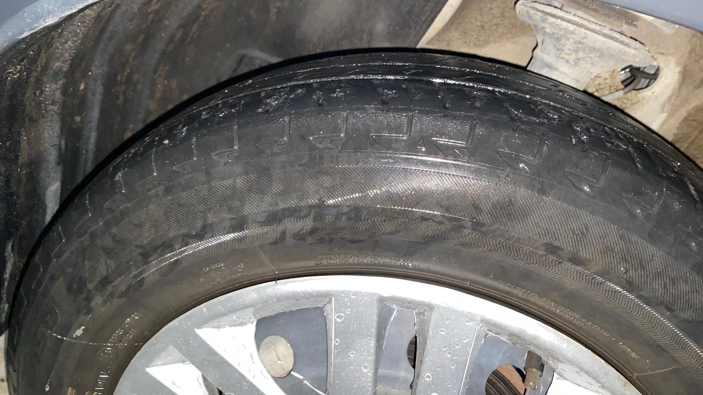 2022 Maruti Celerio VXI, Petrol, Manual, 37,040 km, Left Front Tyre Tread