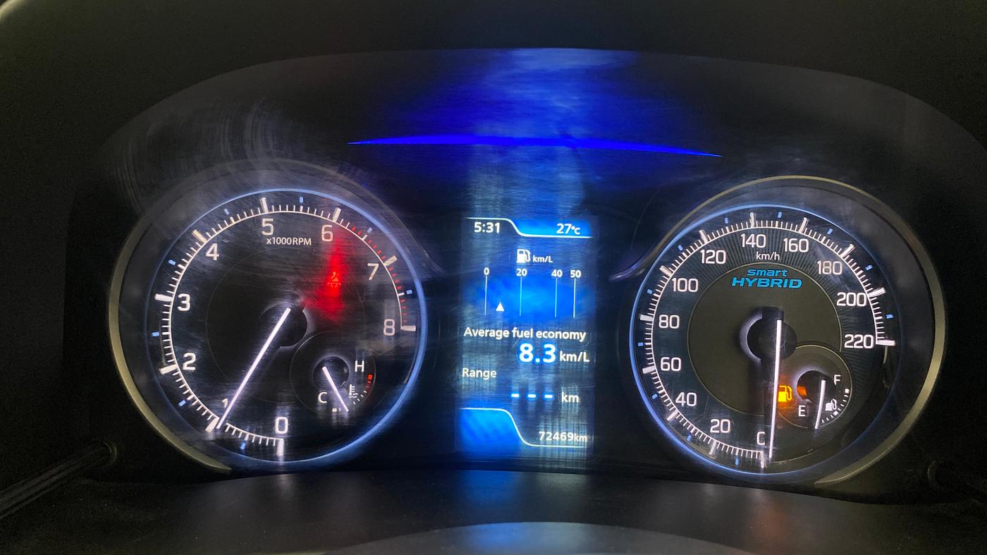 2023 Maruti XL6 ZETA MT, Petrol, Manual, 72,436 km, Odometer Image