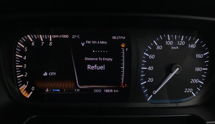 2023 Tata PUNCH CREATIVE  MT, Petrol, Manual, 18,835 km, Odometer Image