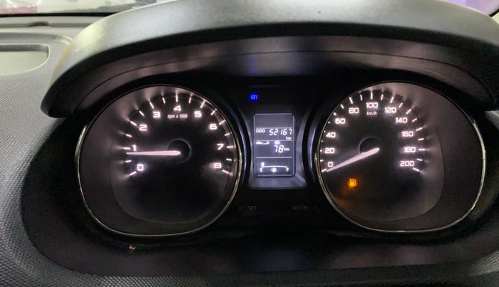 2019 Tata Tiago XZ PETROL, Petrol, Manual, 52,160 km, Odometer Image