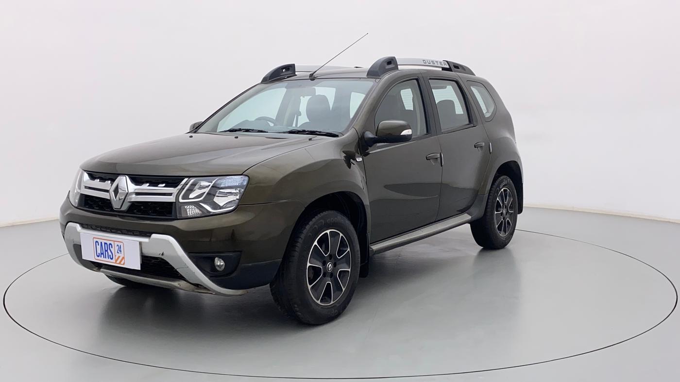 2018 Renault Duster 110 PS RXZ DIESEL, Diesel, Manual, 36,760 km, Left Front Diagonal