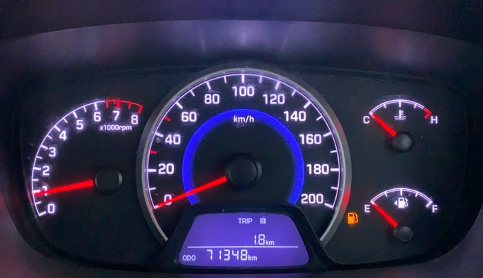 2016 Hyundai Grand i10 MAGNA 1.2 KAPPA VTVT, Petrol, Manual, 71,412 km, Odometer Image