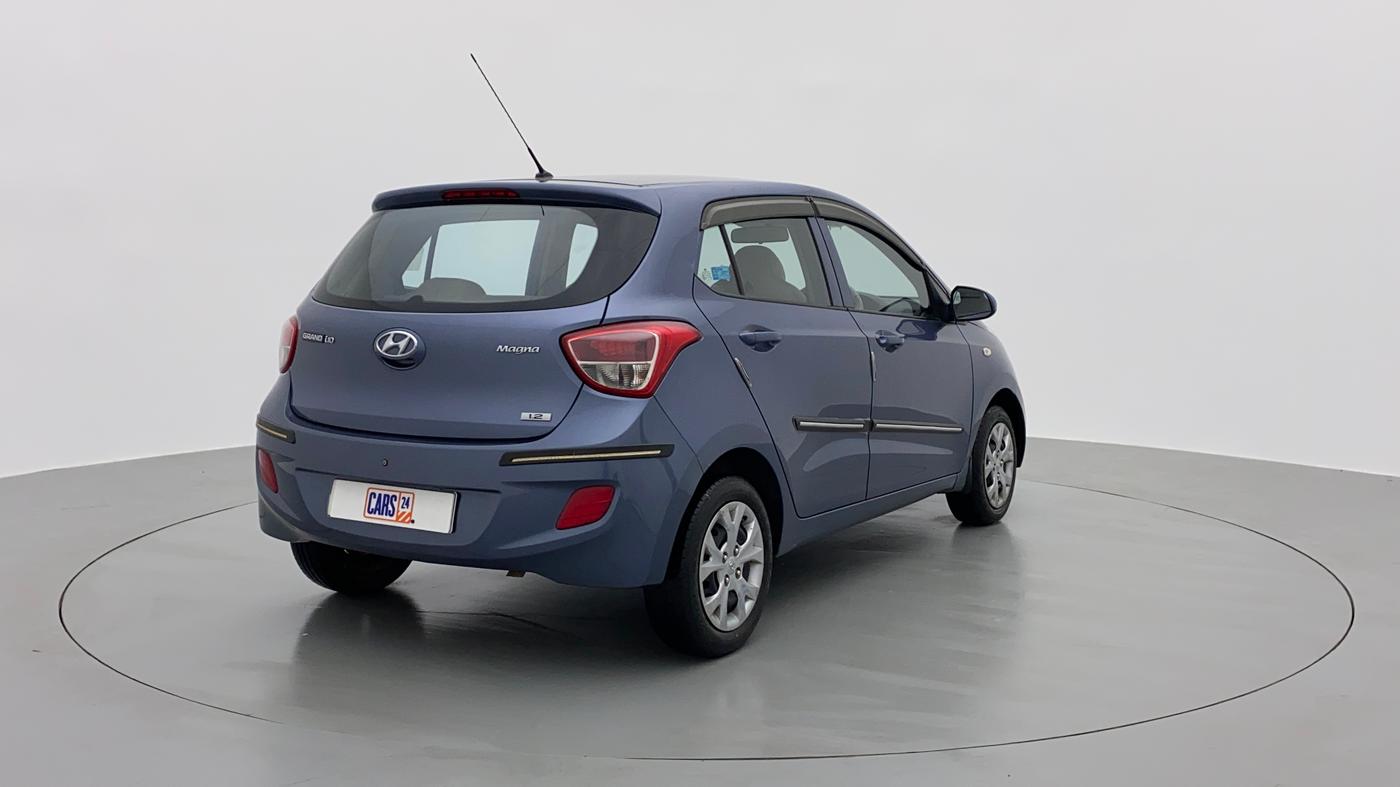 2016 Hyundai Grand i10 MAGNA 1.2 KAPPA VTVT, Petrol, Manual, 71,412 km, Right Back Diagonal