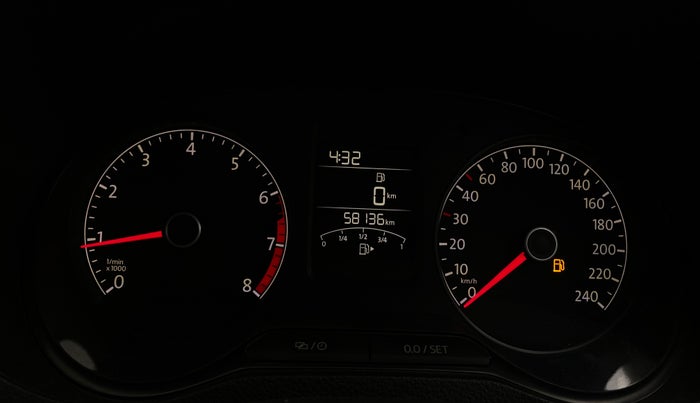 2016 Volkswagen Polo COMFORTLINE 1.2L, Petrol, Manual, 58,130 km, Odometer Image