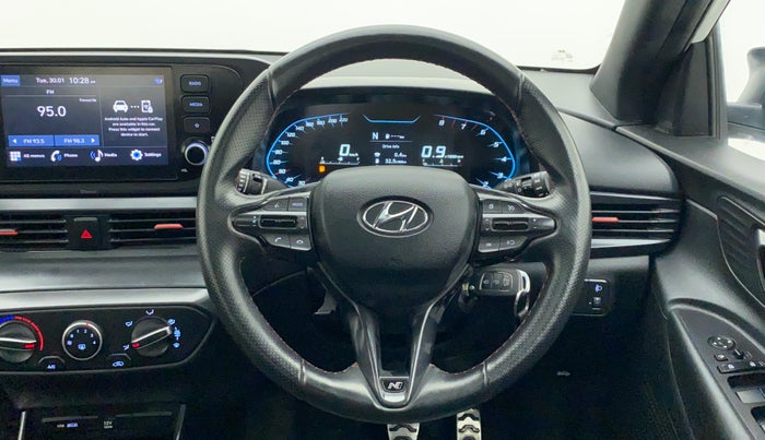 2022 Hyundai NEW I20 N LINE N6 1.0 TURBO GDI IMT, Petrol, Manual, 11,011 km, Steering Wheel Close Up