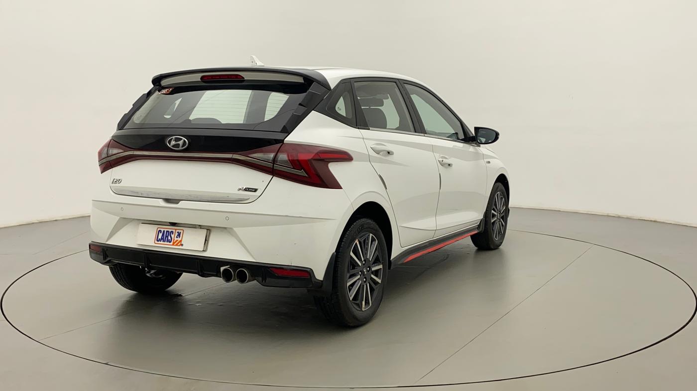 2022 Hyundai NEW I20 N LINE N6 1.0 TURBO GDI IMT, Petrol, Manual, 11,011 km, Right Back Diagonal