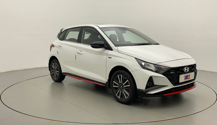 2022 Hyundai NEW I20 N LINE N6 1.0 TURBO GDI IMT, Petrol, Manual, 11,011 km, Right Front Diagonal