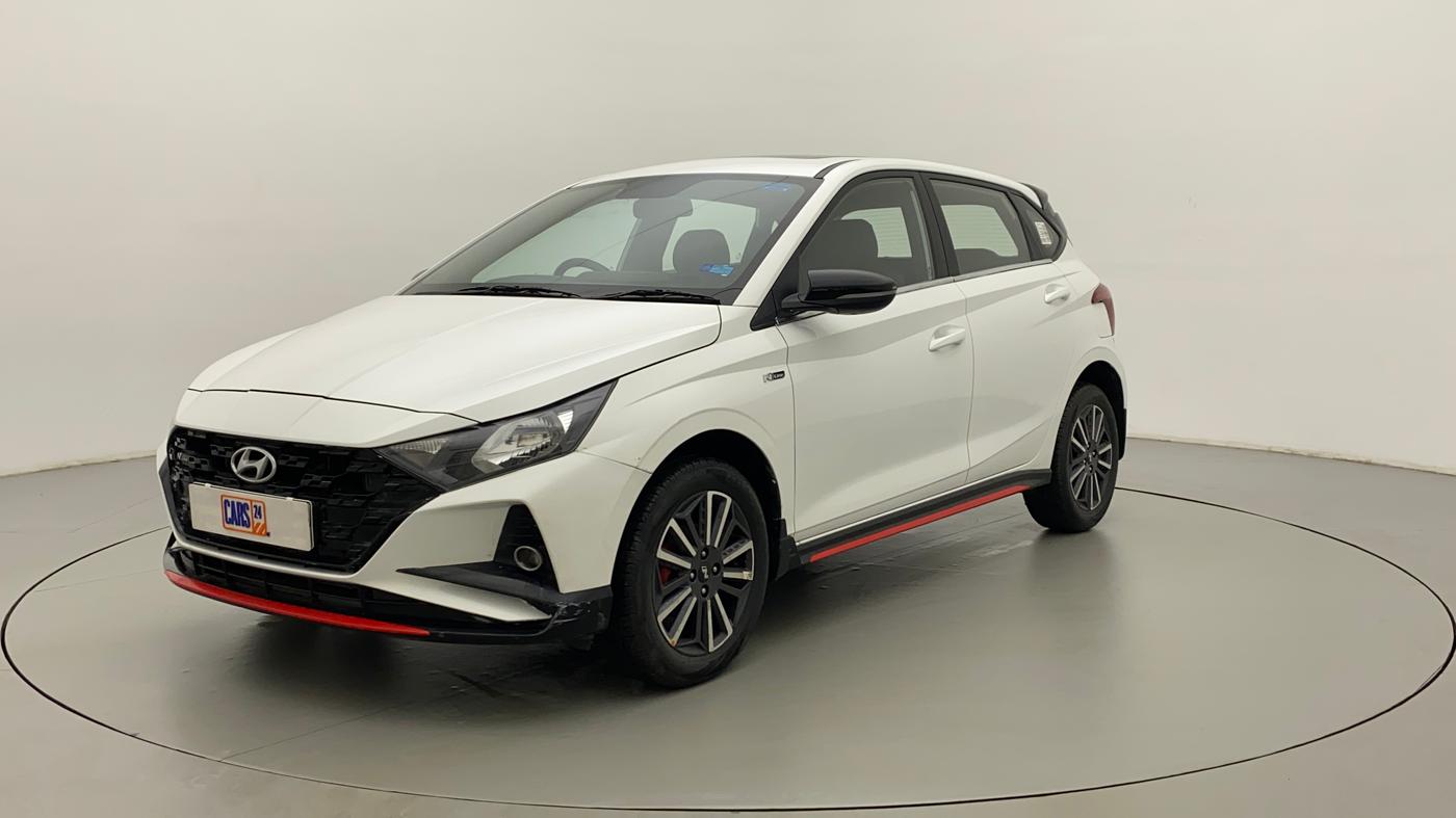 2022 Hyundai NEW I20 N LINE N6 1.0 TURBO GDI IMT, Petrol, Manual, 11,011 km, Left Front Diagonal