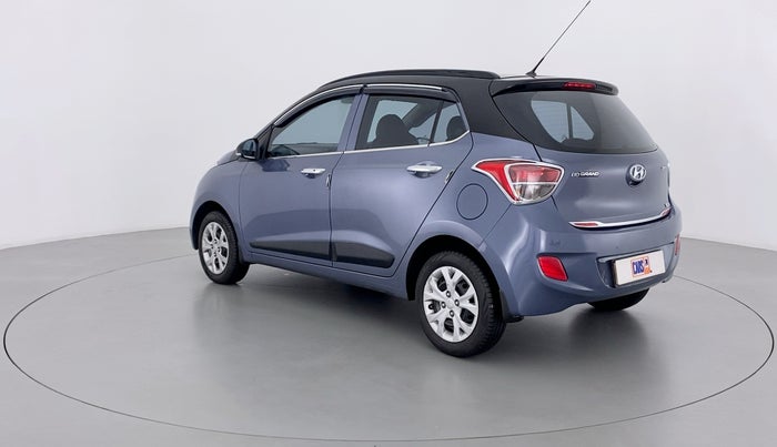 2016 Hyundai Grand i10 SPORTZ 1.2 KAPPA VTVT, Petrol, Manual, 54,043 km, Left Back Diagonal