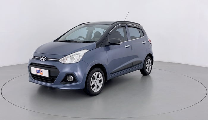 2016 Hyundai Grand i10 SPORTZ 1.2 KAPPA VTVT, Petrol, Manual, 54,043 km, Left Front Diagonal