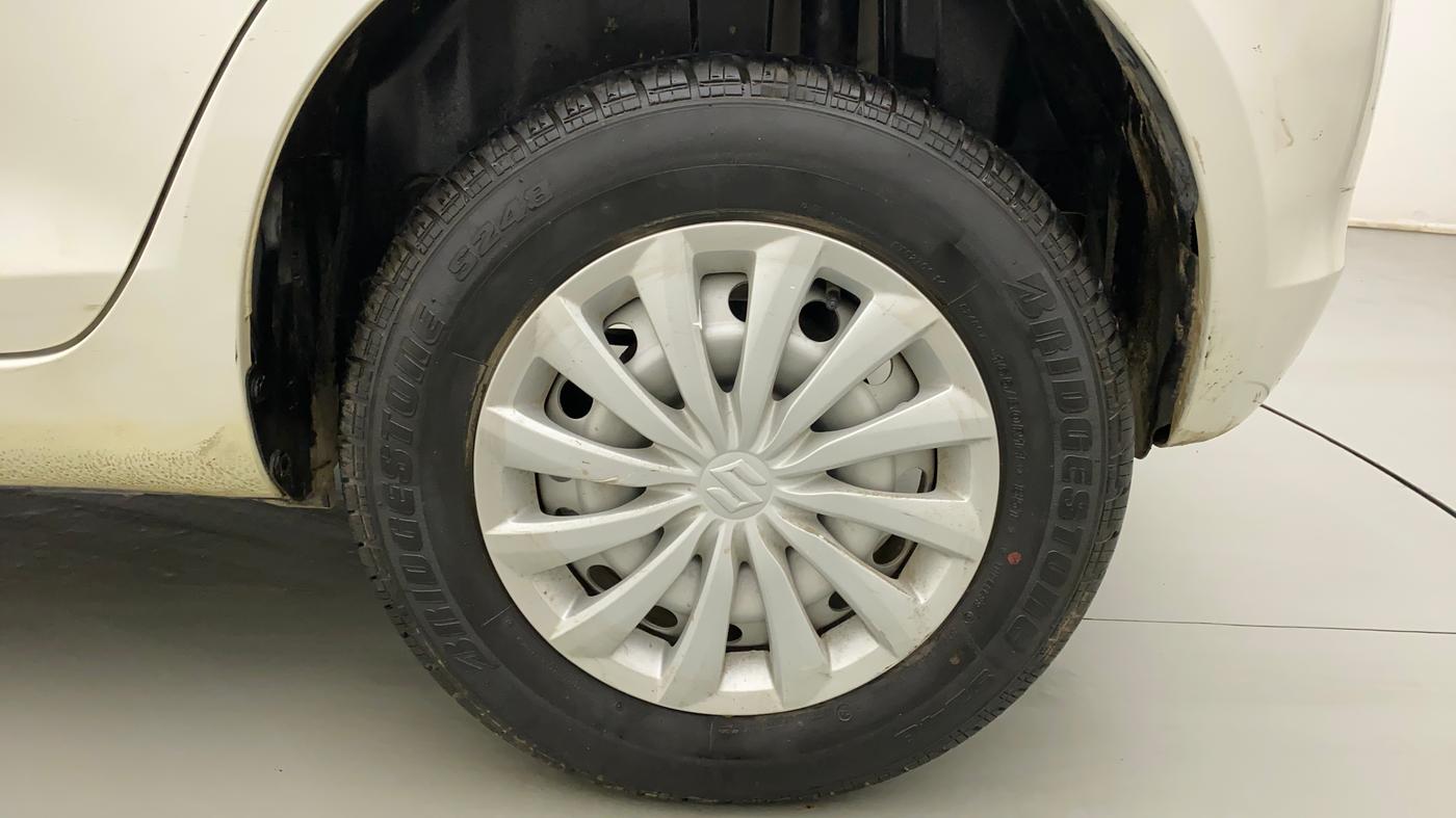 2017 Maruti Swift LXI (O), Petrol, Manual, 3,822 km, Left Rear Wheel