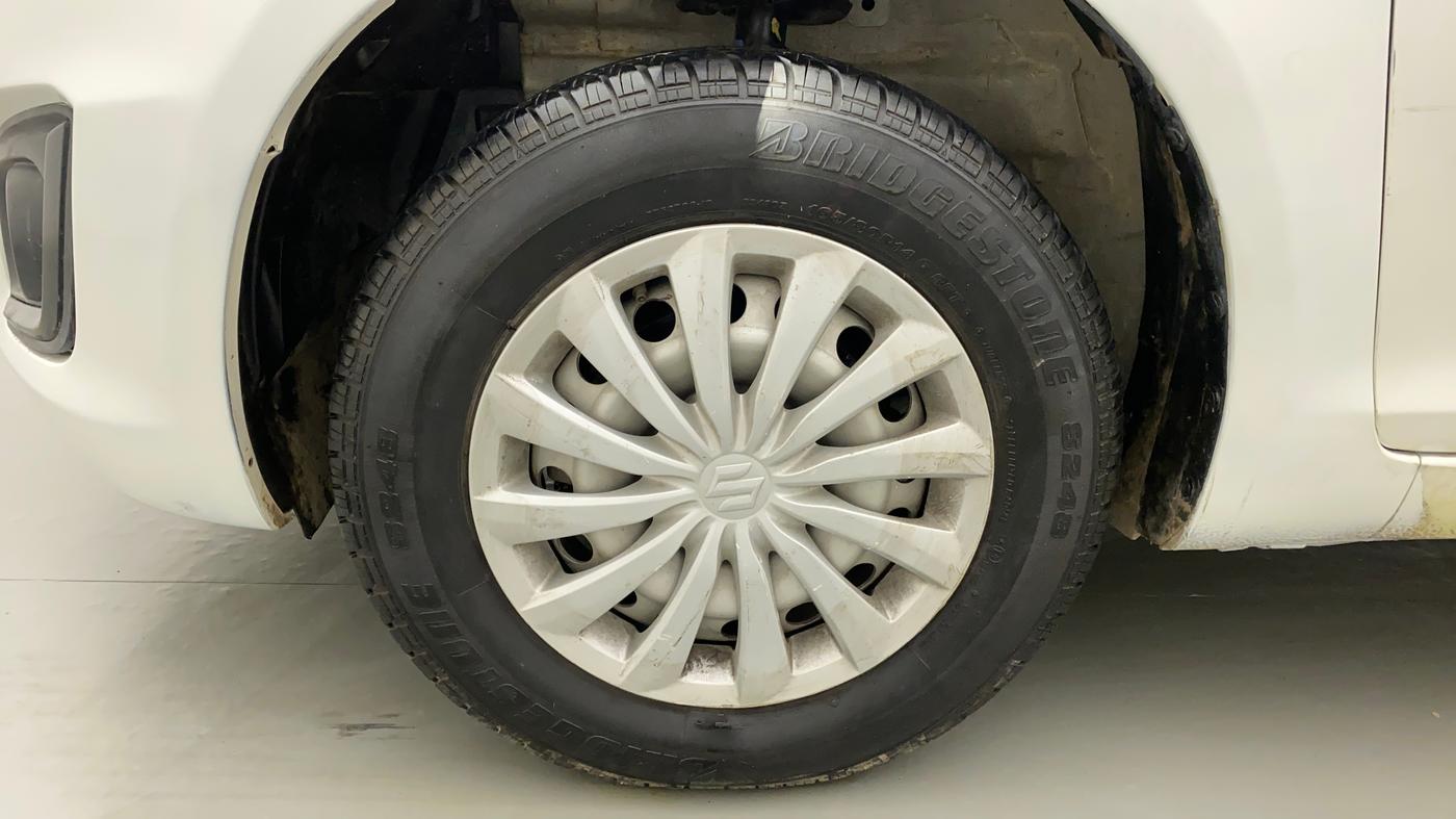 2017 Maruti Swift LXI (O), Petrol, Manual, 3,822 km, Left Front Wheel
