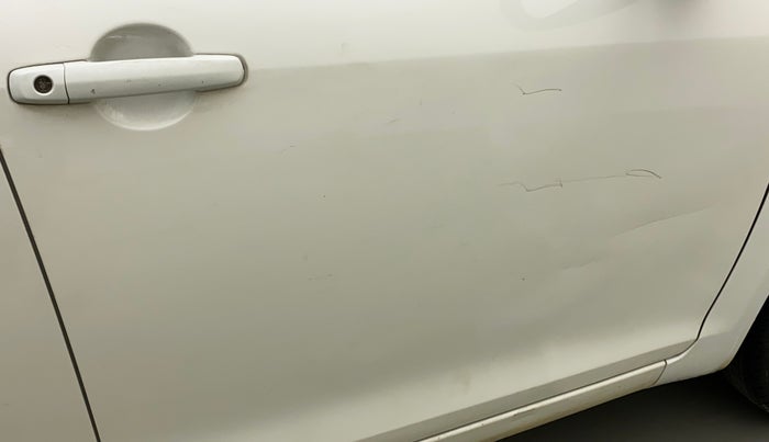 2017 Maruti Swift LXI (O), Petrol, Manual, 3,822 km, Driver-side door - Slightly dented