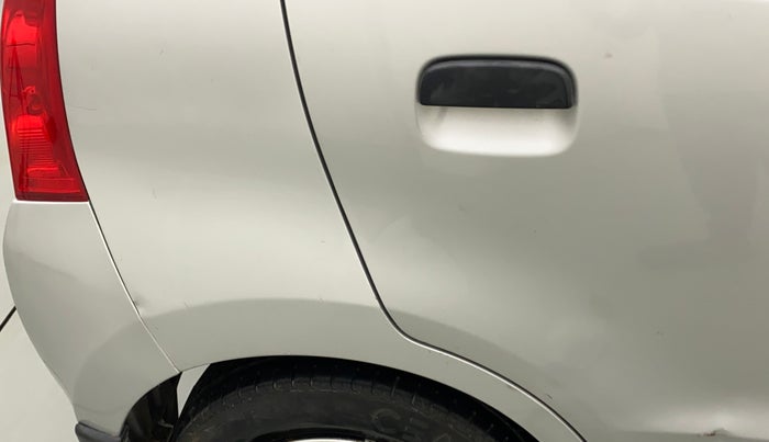 2012 Maruti A Star VXI, Petrol, Manual, 29,555 km, Right quarter panel - Slightly dented