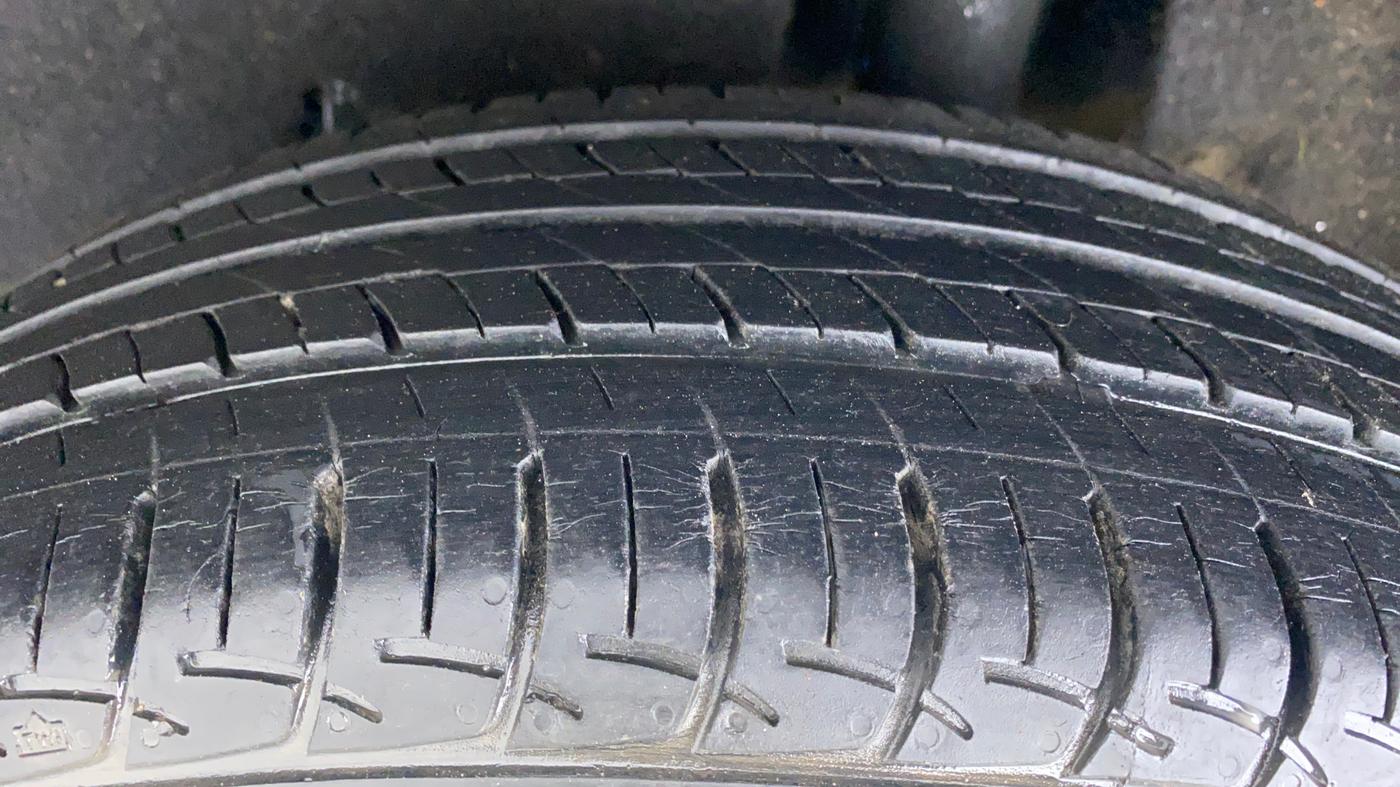 2018 Maruti Baleno DELTA PETROL 1.2, Petrol, Manual, 34,735 km, Left Rear Tyre Tread