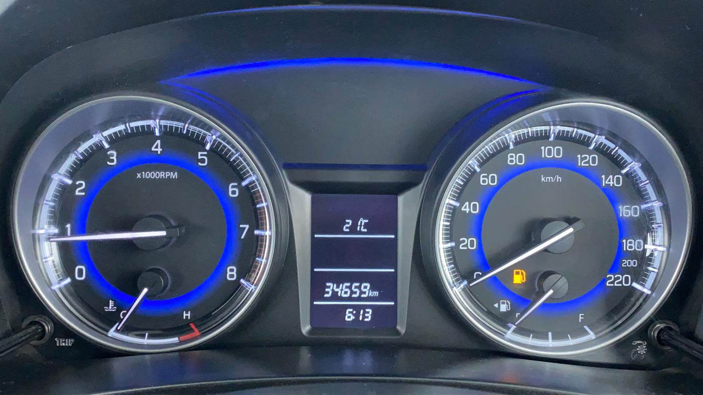 2018 Maruti Baleno DELTA PETROL 1.2, Petrol, Manual, 34,735 km, Odometer Image