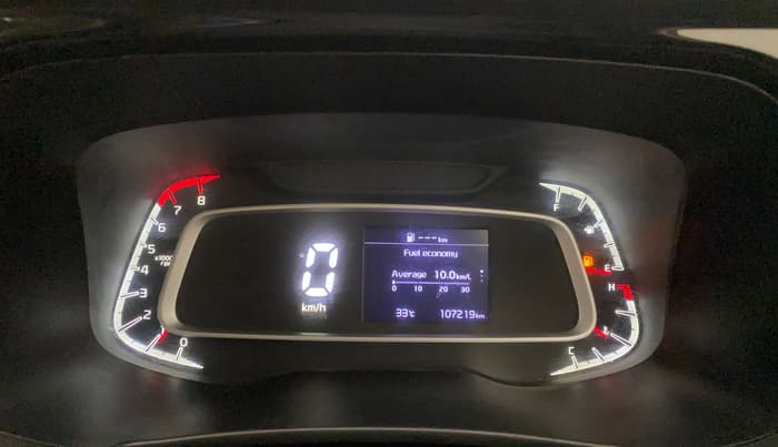 2021 KIA SONET HTK PLUS 1.2, Petrol, Manual, 1,07,211 km, Odometer Image