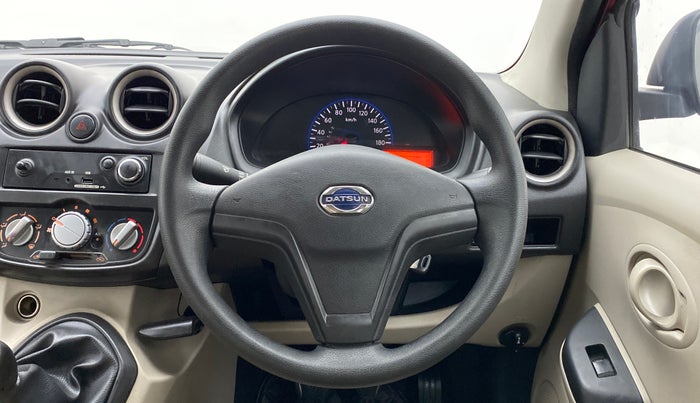 2015 Datsun Go T, Petrol, Manual, 53,328 km, Steering Wheel Close Up