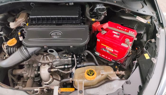 2022 Tata TIGOR XZ PLUS CNG, CNG, Manual, 28,623 km, Engine View - Left