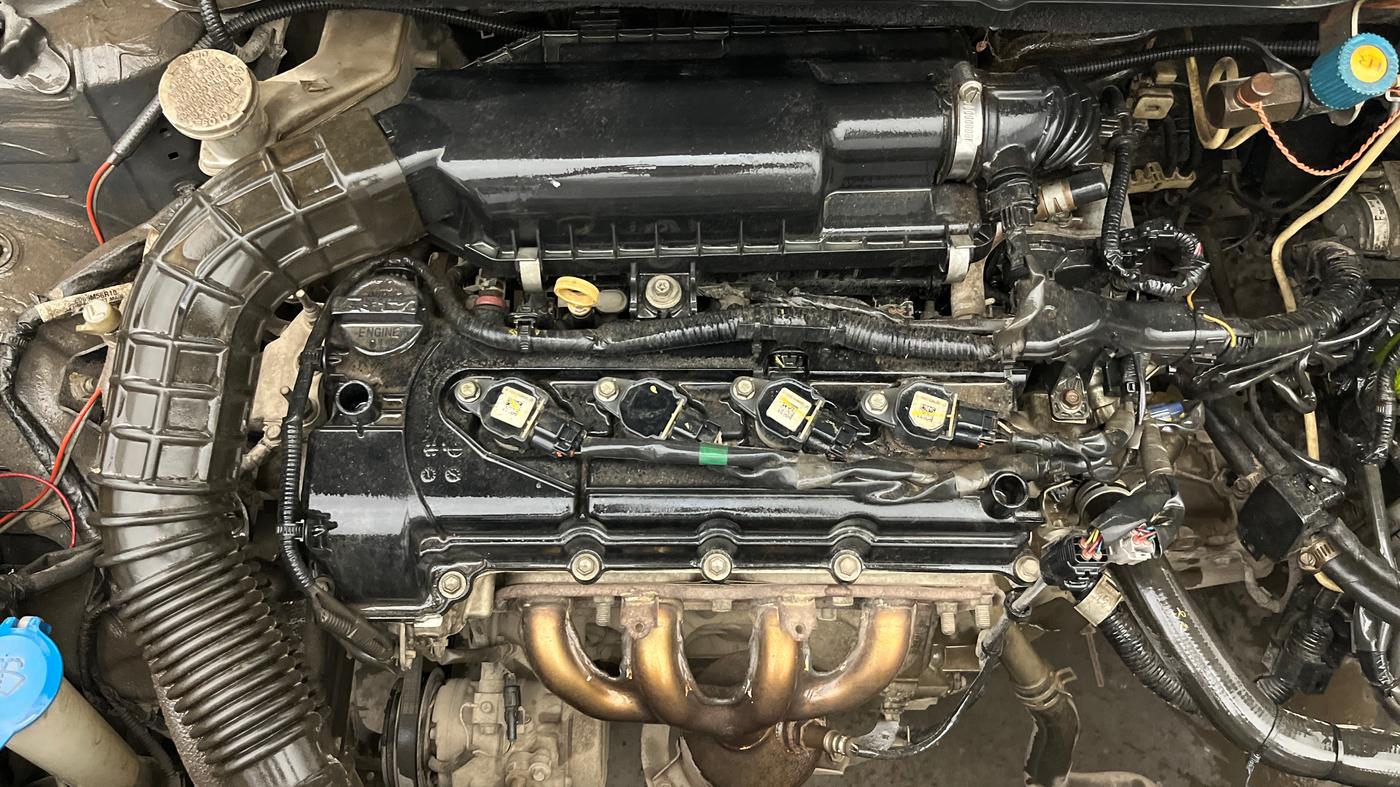 2018 Maruti Dzire LXI, CNG, Manual, 44,443 km, Engine View
