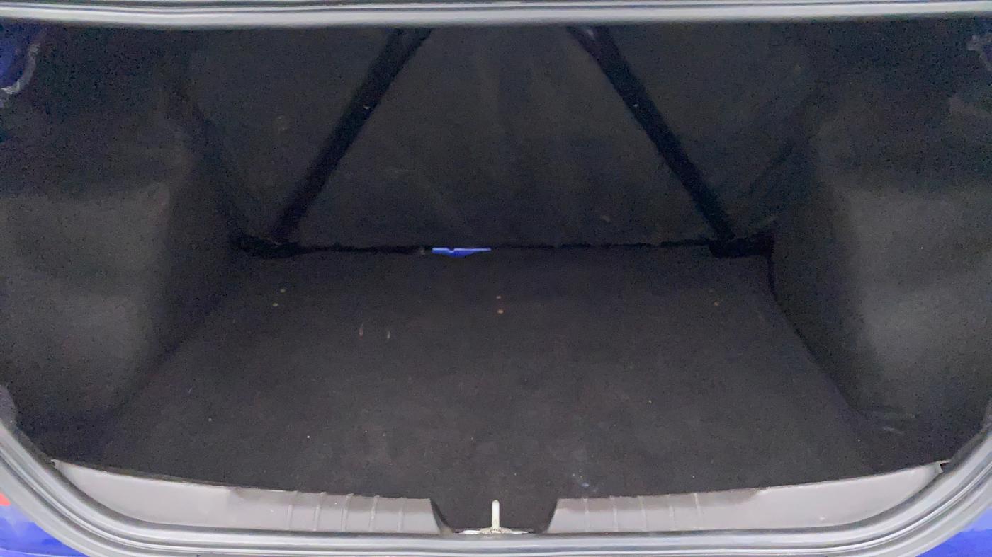 2016 Tata Zest XT RT, Petrol, Manual, 60,223 km, Boot Inside