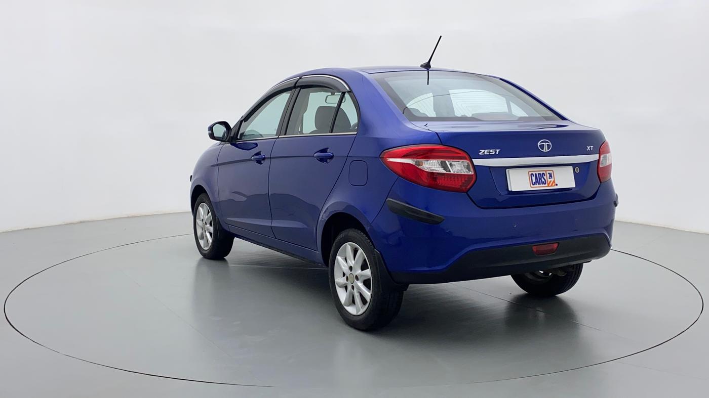 2016 Tata Zest XT RT, Petrol, Manual, 60,223 km, Left Back Diagonal