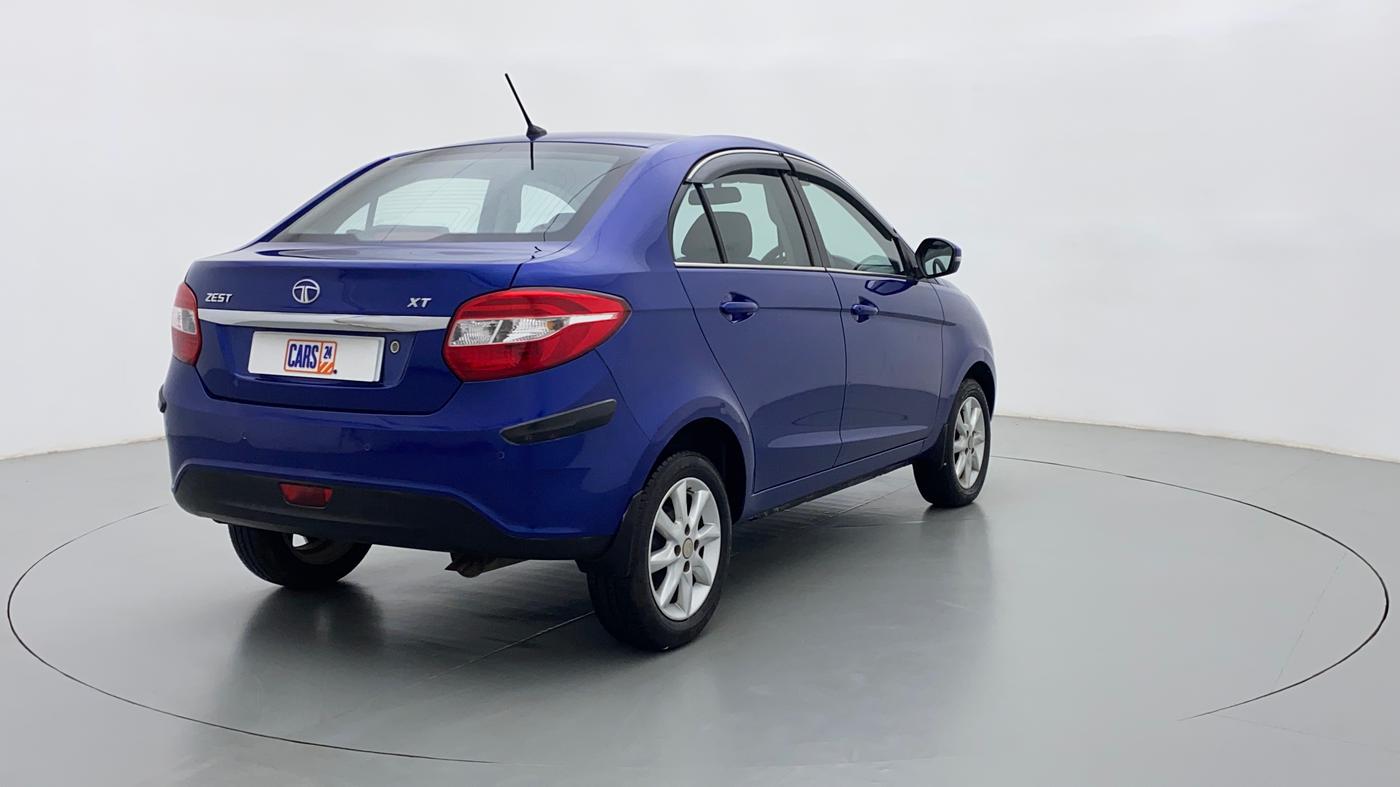 2016 Tata Zest XT RT, Petrol, Manual, 60,223 km, Right Back Diagonal