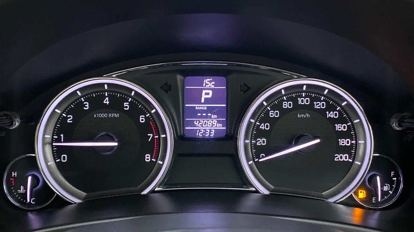 2017 Maruti Ciaz ZETA 1.4  AT PETROL, Petrol, Automatic, 42,258 km, Odometer Image