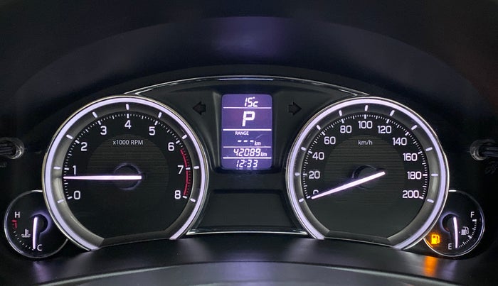 2017 Maruti Ciaz ZETA 1.4  AT PETROL, Petrol, Automatic, 42,258 km, Odometer Image