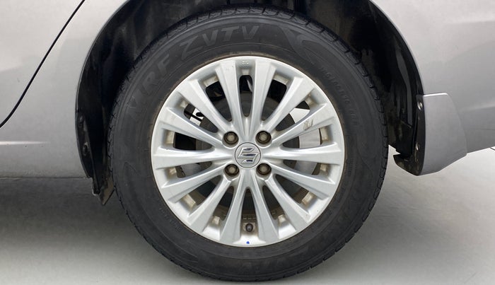2017 Maruti Ciaz ZETA 1.4  AT PETROL, Petrol, Automatic, 42,258 km, Left Rear Wheel