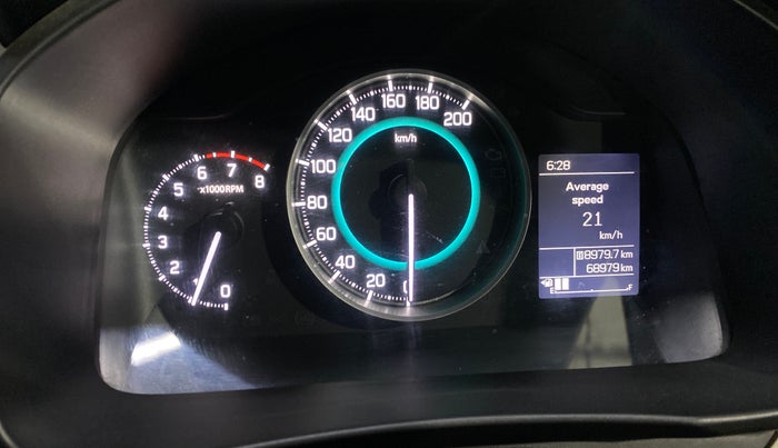 2018 Maruti IGNIS ZETA 1.2, Petrol, Manual, 68,974 km, Odometer Image