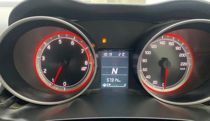 2018 Maruti Swift ZXI AMT, Petrol, Automatic, 57,266 km, Odometer Image