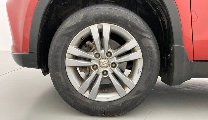 2016 Maruti Vitara Brezza ZDI PLUS DUAL TONE, Diesel, Manual, 82,957 km, Left Front Wheel