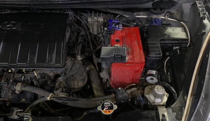 2021 Hyundai AURA SX 1.2, CNG, Manual, 76,413 km, Engine View - Left