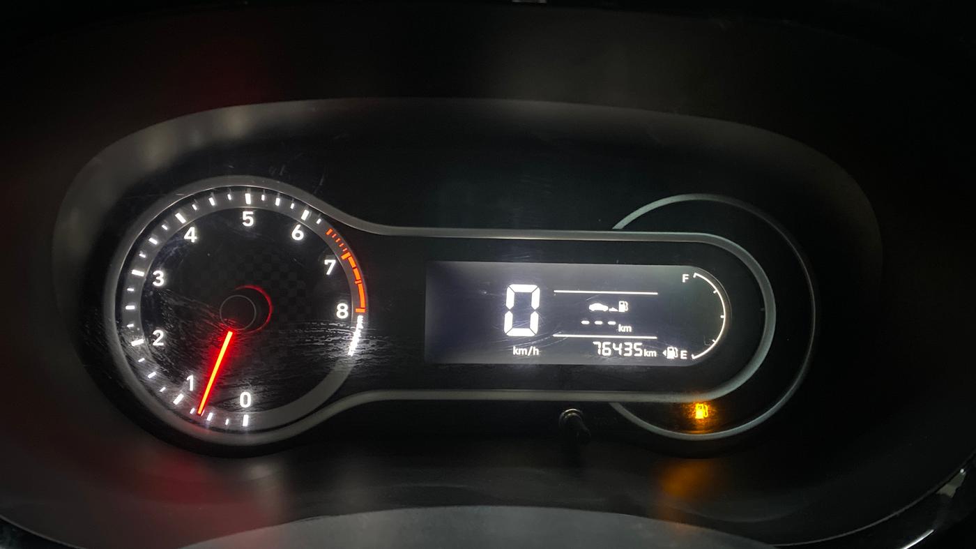 2021 Hyundai AURA SX 1.2, CNG, Manual, 76,413 km, Odometer Image