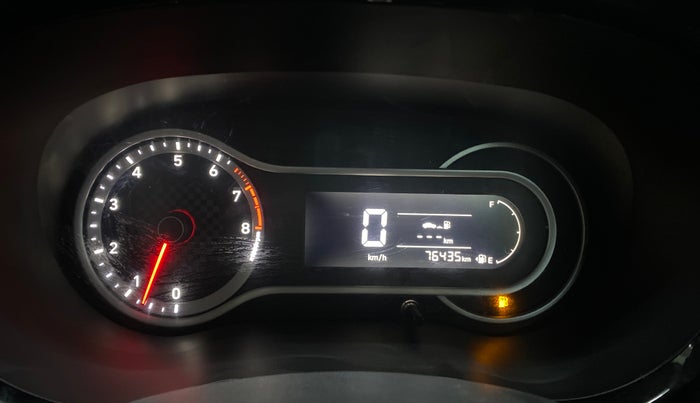 2021 Hyundai AURA SX 1.2, CNG, Manual, 76,413 km, Odometer Image