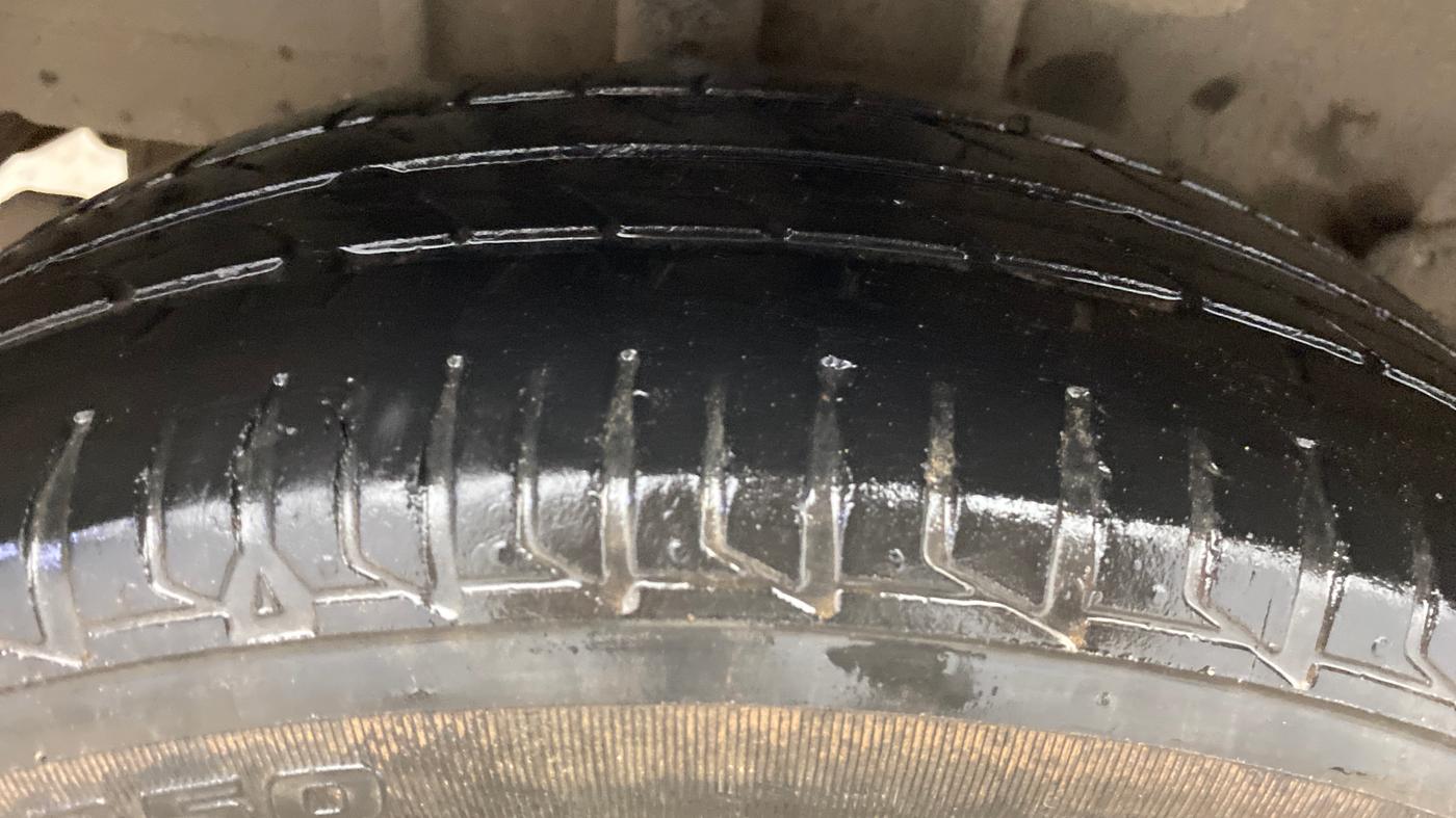 2020 Tata Tiago XT PETROL, Petrol, Manual, 80,633 km, Right Rear Tyre Tread