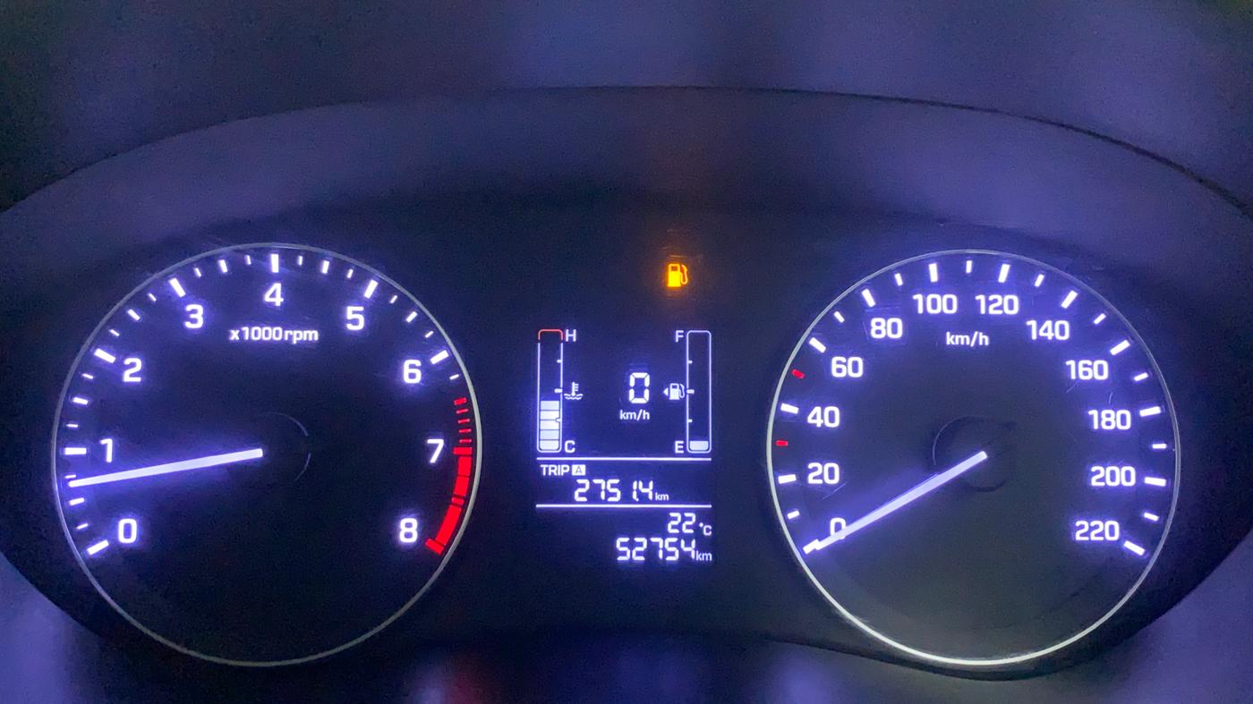 2017 Hyundai Elite i20 SPORTZ 1.2, Petrol, Manual, 52,749 km, Odometer Image