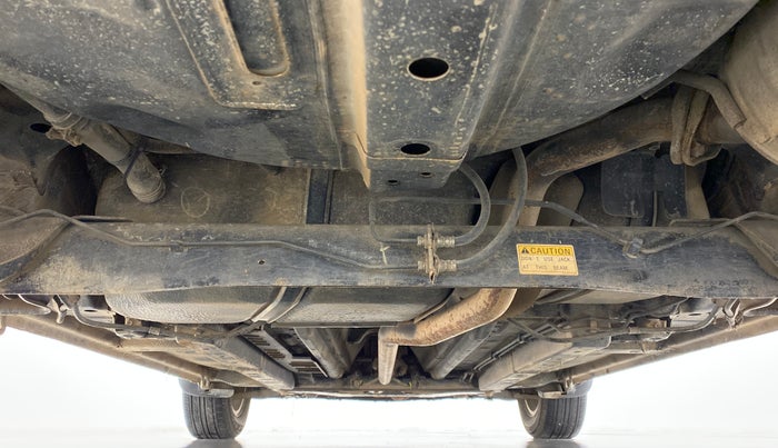 2013 Maruti Ritz ZDI, Diesel, Manual, 85,563 km, Rear Underbody