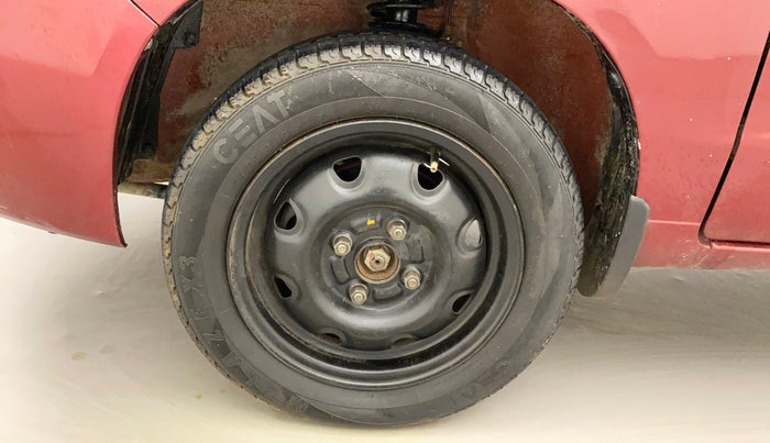 2011 Maruti Alto K10 VXI, Petrol, Manual, 63,048 km, Left Front Wheel