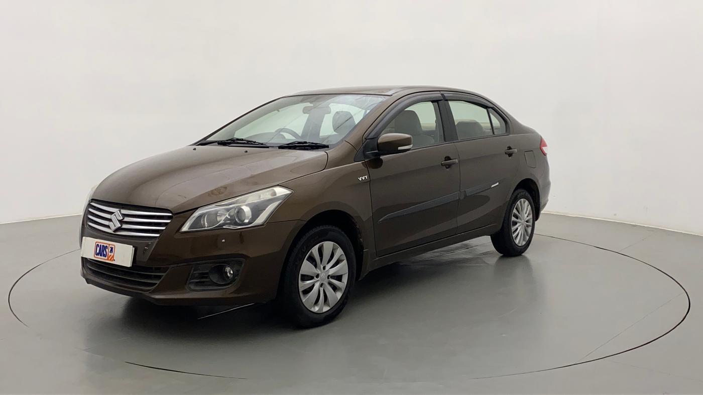2016 Maruti Ciaz VXI+, Petrol, Manual, 93,385 km, Left Front Diagonal