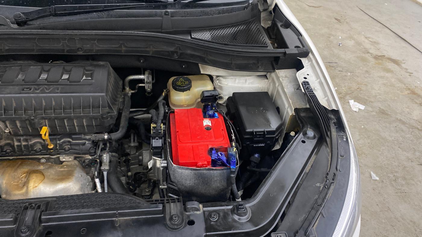 2021 MG ASTOR SAVVY 1.5 CVT S RED, Petrol, Automatic, 46,220 km, Engine View - Left